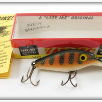 Vintage Lazy Ike Perch Snapper Lure In Box 