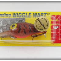 Storm Brown Crawfish SV37 Wiggle Wart On Card