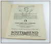 South Bend 1931 What Tackle And When Catalog