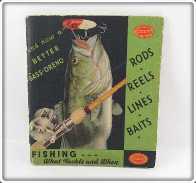 Vintage South Bend 1934 What Tackle And When Catalog