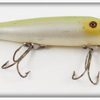 Vintage AL&W Green & Silver Scale Pikie Lure 337