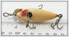 Heddon White & Red 20 Dowagiac Minnow