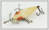Heddon White & Red 20 Dowagiac Minnow