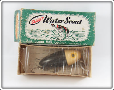 Clarks Black Body White Head Water Scout Sealed In Box 302