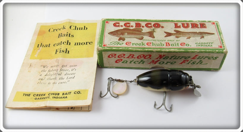 Vintage Creek Chub Natural Crab Midget Beetle 6000 Special