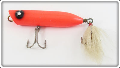 Creek Chub Solid Fluorescent Red Striper Strike In Box 1921 P 