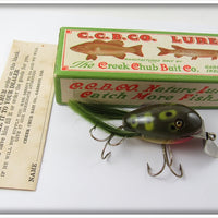 Vintage Creek Chub Frog Dingbat Lure 5119
