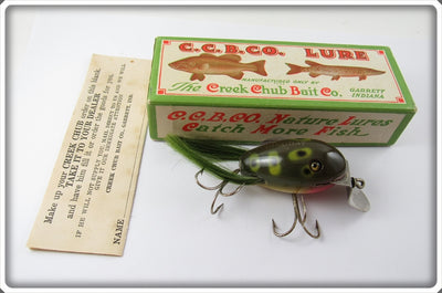 Vintage Creek Chub Frog Dingbat Lure 5119