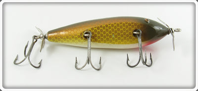 Vintage Creek Chub Golden Shiner Injured Minnow Lure 1504 