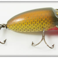 Vintage Creek Chub Golden Shiner River Rustler Lure 3704