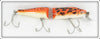 Herter's Inc Orange & Black Tiger Pike Minnow In Box