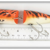 Herter's Inc Orange & Black Tiger Pike Minnow In Box