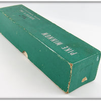 Herter's Inc Orange & Black Tiger Pike Minnow In Box