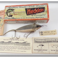 Vintage Heddon Dowagiac Grey Mouse 210 GM Lure In Box