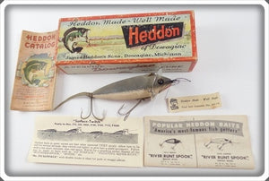 Vintage Heddon Dowagiac Grey Mouse 210 GM Lure In Box