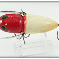 Heddon Red Head White Early Musky Crazy Crawler