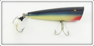 Vintage Creek Chub Purple Eel Snook Plunker Lure 7135