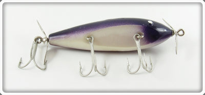 Vintage Creek Chub Purple Injured Minnow Lure 1511 