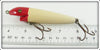 Pflueger Red Head White Surprise Minnow