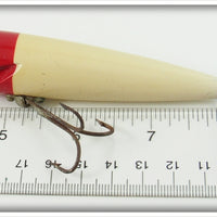 Pflueger Red Head White Surprise Minnow