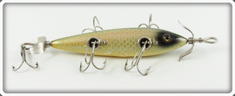 Heddon Shiner Scale 150 Five Hook Dowagiac Minnow Lure 159P