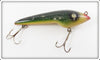 Vintage Moonlight Green & Black Pollywog Lure 703