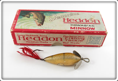 Heddon Pike Scale No Eye Walton Feathertail In Box 49M