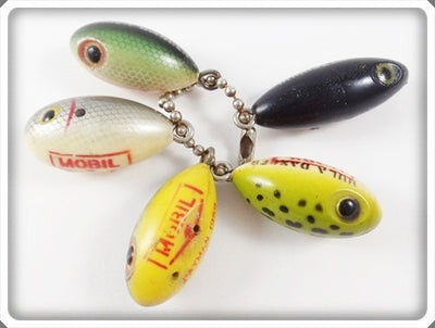 Fred Arbogast Mobil Gas Hula Dancer Jitterbug Advertising Sample Ring