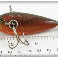 Heddon Red Scale 100 Dowagiac Minnow 109H
