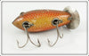 Heddon Red Scale Baby Crab Wiggler 1909H