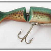 Vintage Paw Paw Rainbow Trout Jointed Caster Lure