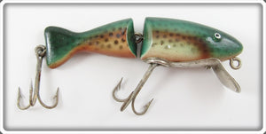 Vintage Paw Paw Rainbow Trout Jointed Caster Lure
