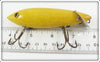Heddon Solid Yellow Crab Wiggler 1809Y