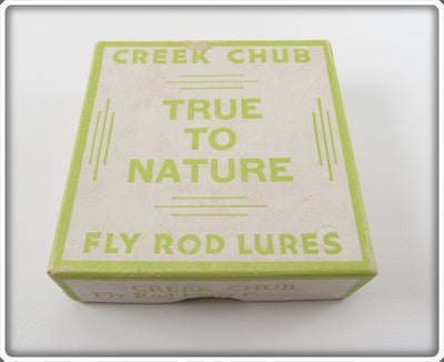 Creek Chub True To Nature Fly Rod Lure Empty Box