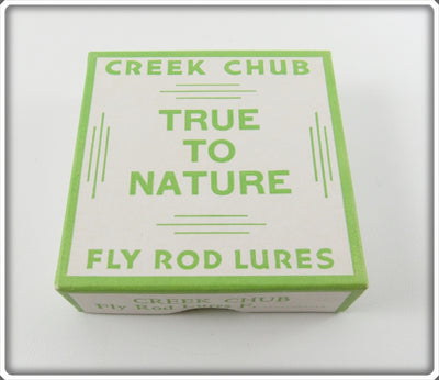 Creek Chub True To Nature Fly Rod Lure Empty Box