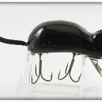 Vintage Unknown Mom & Pop Company Black Mouse Lure
