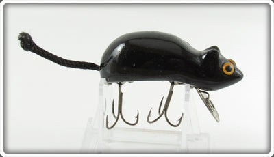 Vintage Unknown Mom & Pop Company Black Mouse Lure