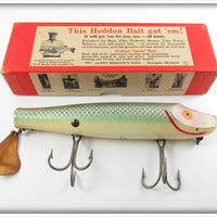 Vintage Heddon Shad Giant Flaptail Lure In Box 7050SD 