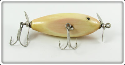 Vintage Creek Chub Pearl Spinning Injured Minnow Lure 9538