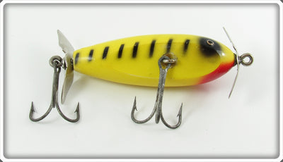 Creek Chub Yellow Black Stripes Baby Injured Minnow Lure 1600 Special