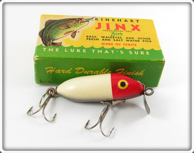 Rinehart White Red Head Scale Belly Jinx Lure In Box WRH 