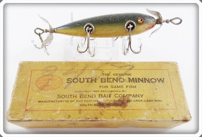 Vintage South Bend Underwater Minnow Lure 905 GCB In Box