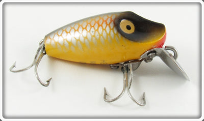 Vintage Heddon Golden Shiner Midgit Digit Lure 9020 PG 