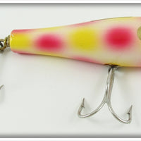 Vintage Creek Chub Pearl Husky Plunker Lure 5838