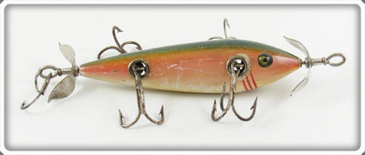 Vintage Shakespeare Rainbow 44 Underwater Minnow Lure 