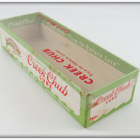 Creek Chub Silver With Red Lines Jointed Pikie In Box 2600 FS Special