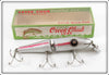 Creek Chub Silver With Red Lines Jointed Pikie In Box 2600 FS Special