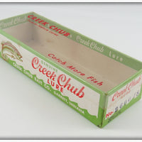 Creek Chub Silver With Red Lines Jointed Pikie In Box 2600 FS Special