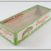 Creek Chub Silver With Red Lines Jointed Pikie In Box 2600 FS Special