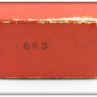 Shakespeare White Red Head Striped Bass Wobbler In 683 Box